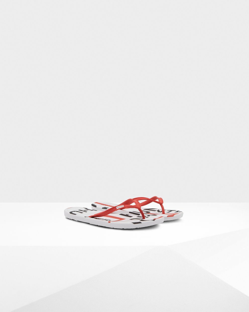 Men Hunter Original Exploded Logo | Flip Flops Red | NZ-51940-PMSJ